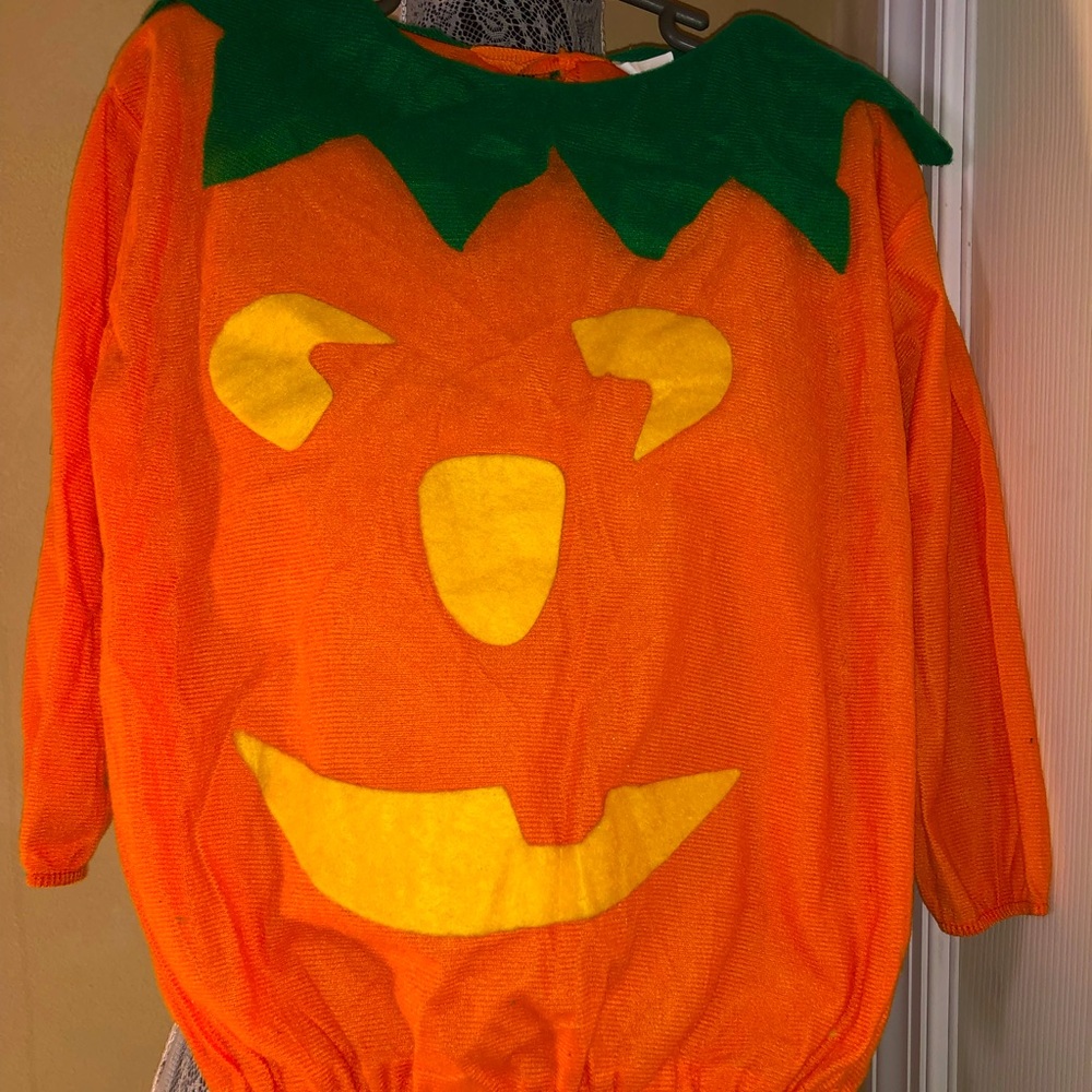 Kids pumpkin costume shirt - Picture 1 of 3
